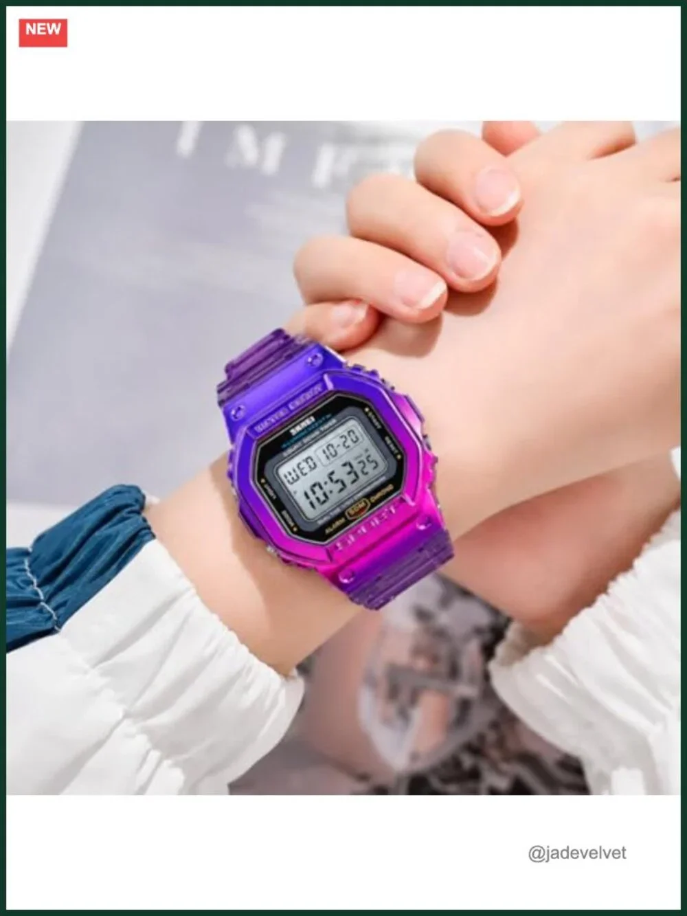 Gosasa Digital Sports Watch Wristwatches Waterproof for Women